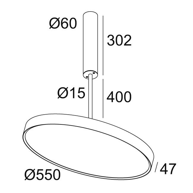 Afbeeldingen van MULTINOVA 55 OK 400 930 W IP20 LED - 3000K - CRI90