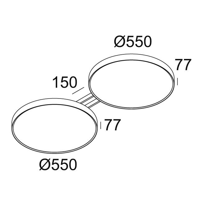 Afbeeldingen van MULTINOVA 255 TW 930 DIM5 GC IP20 LED - 2700K-6500K - CRI90