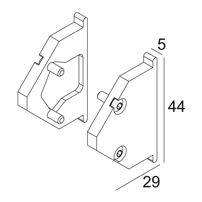 Afbeeldingen van CNT-I - END CAP SET B