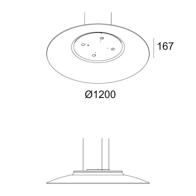 Afbeeldingen van ZOOVER 4CLIP 120 LIGHT GREY DIM5 IP20