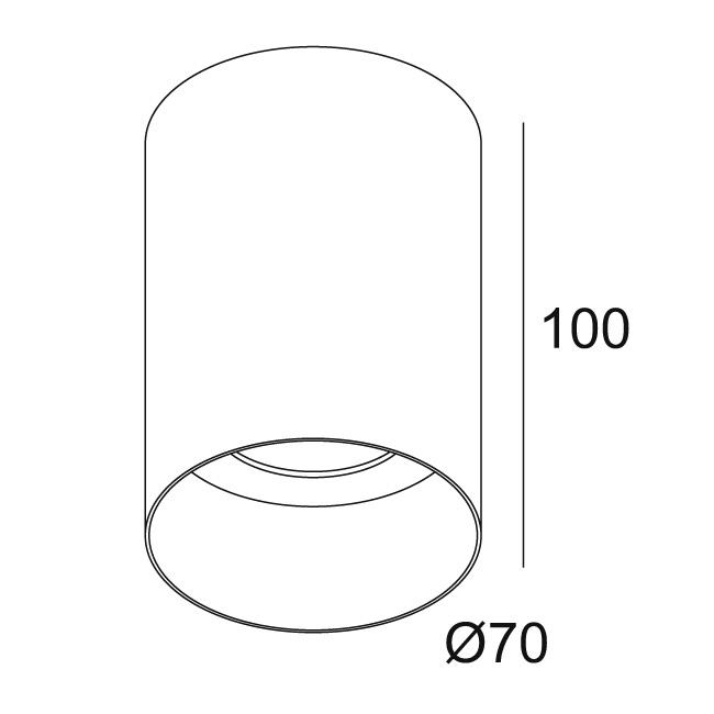 Afbeeldingen van QOBY R AC 92733 DIM8 B IP20 LED - 2700K - CRI90 - 33°