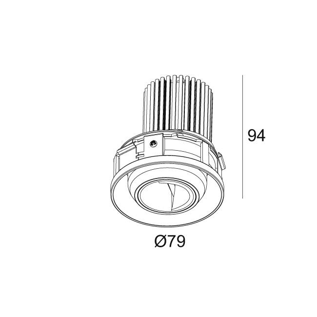 Afbeeldingen van ENTERO RD-S TRIMLESS WALLWASH 927 W IP20 LED - 2700K - CRI90