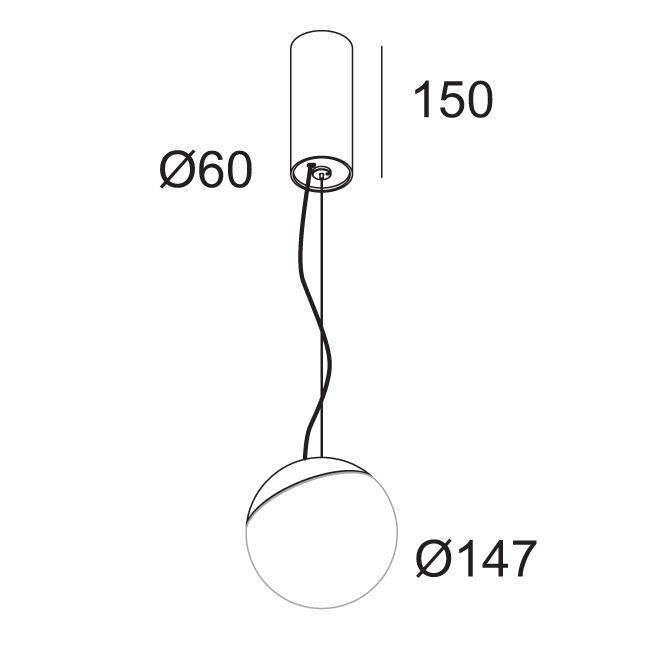 Afbeeldingen van GIBBO 927 DIM8 B IP20 LED - 2700K - CRI90