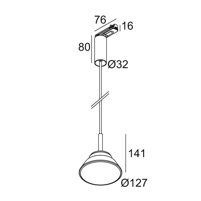 Afbeeldingen van TOUPE C AC 927 DIM8 B IP20 LED - 2700K - CRI90