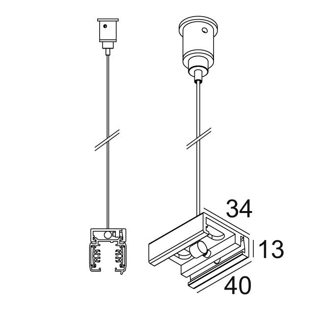 Afbeeldingen van TRACK 3F ON SUSPENSION 3,0 B