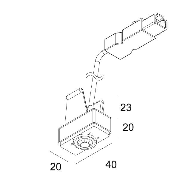 Afbeeldingen van D-LINER DALI PRESENCE AND DAYLIGHT SENSOR B IP20