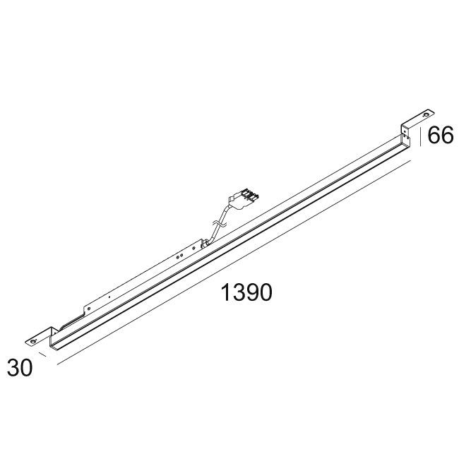 Afbeeldingen van D-LINER 30 SBL SAPP 13 930 DIM5 W IP20 LED - 3000K - CRI90