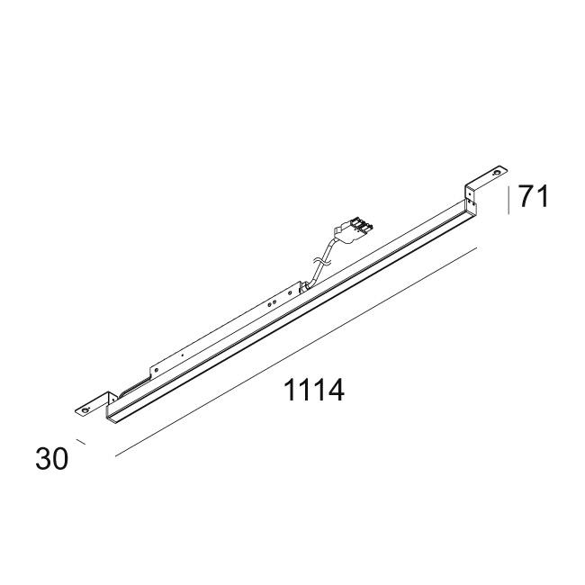 Afbeeldingen van D-LINER 30 SBL 30BD 11 930 DIM5 W IP20 LED - 3000K - CRI90