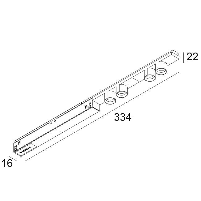 Afbeeldingen van M26L - JUM-OH! 4R 93030 MDL B IP20 LED - 3000K - CRI90 - 30°