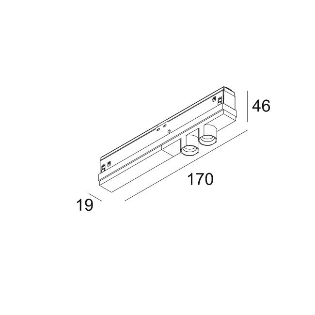 Afbeeldingen van M20/M26H - JUM-OH! 2R 92730 MDL B IP20 LED - 2700K - CRI90 - 30°