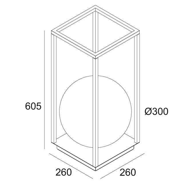 Afbeeldingen van OONO F60 930 B IP54 LED - 3000K - CRI90