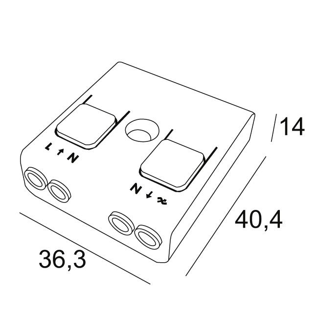 Afbeeldingen van WIRELESS CONTROL DIM8 IP20