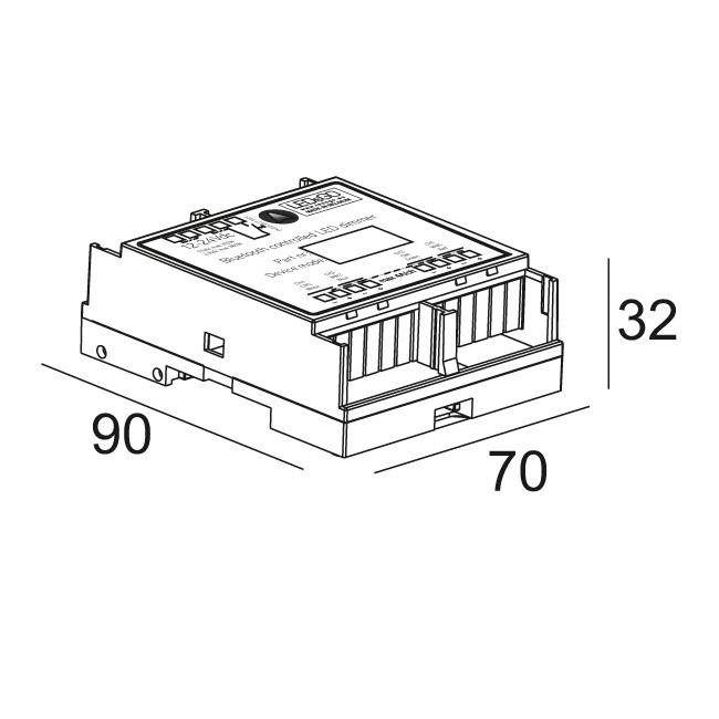 Afbeeldingen van WIRELESS CONTROL 4 CHANNEL WHITE IP20