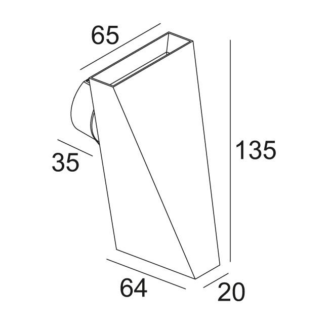 Afbeeldingen van TOPIX WW W IP20 LED - 3000K - CRI80