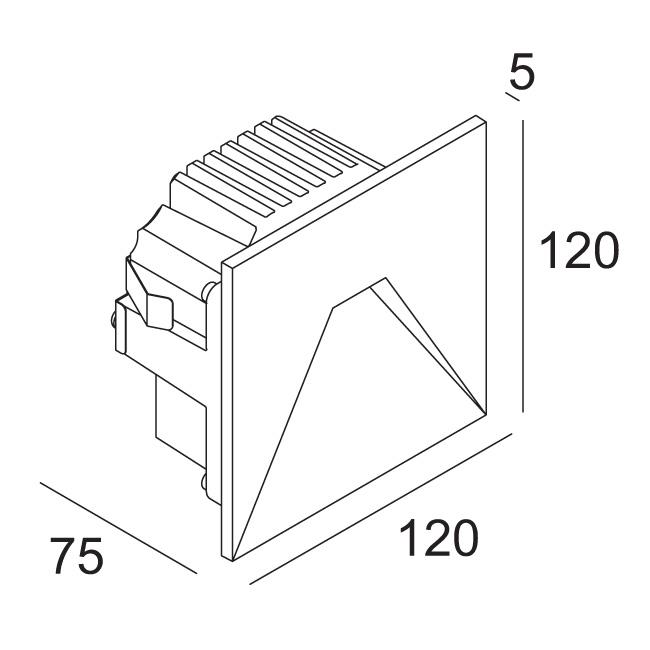 Afbeeldingen van LOGIC W S 930 A IP65 LED - 3000K - CRI90