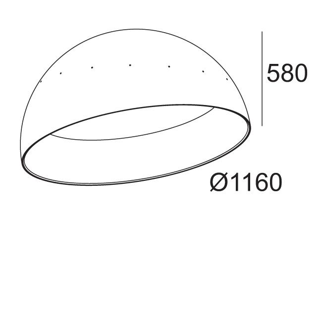 Afbeeldingen van SUPERDOME 9528 RECESSED DIM1 B-W IP20 LED - 3000K - CRI90