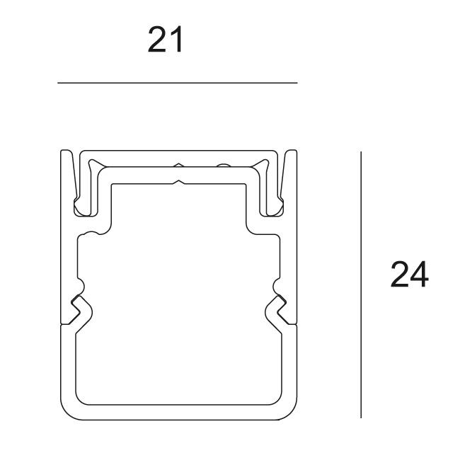 Afbeeldingen van FTL25 - PROFILE ANO LED