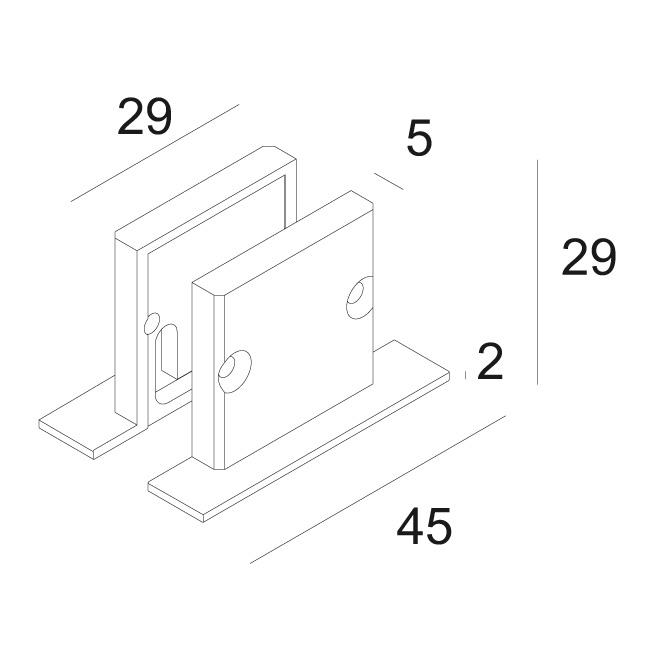 Afbeeldingen van FTL45 - END CAP SET ANO