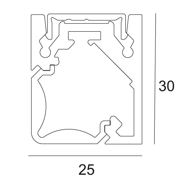 Afbeeldingen van FTL25 TP - PROFILE B LED