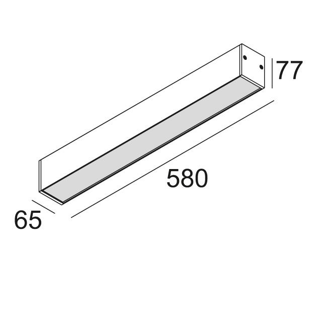 Afbeeldingen van B-LINER 6522 IP A IP65 LED - 3000K - CRI90