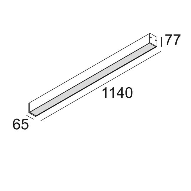 Afbeeldingen van B-LINER 6542 IP A IP65 LED - 3000K - CRI90