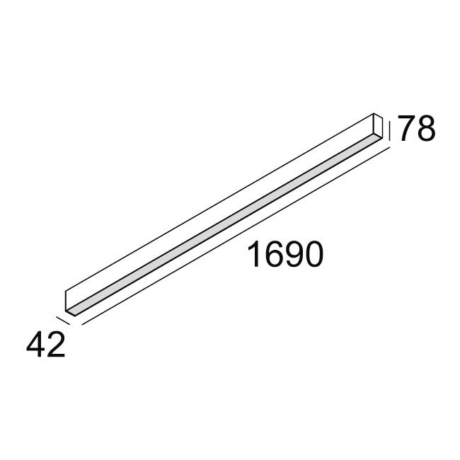 Afbeeldingen van MICROLINE 40 P3683 B IP20 LED - 3000K - CRI90