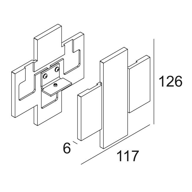 Afbeeldingen van OAO - END CAP SET W