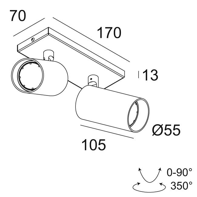 Afbeeldingen van SPYCO ON 2 Hi B IP20 GU10 LED