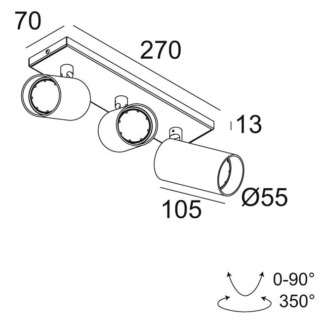 Afbeeldingen van SPYCO ON 3 Hi W IP20 GU10 LED