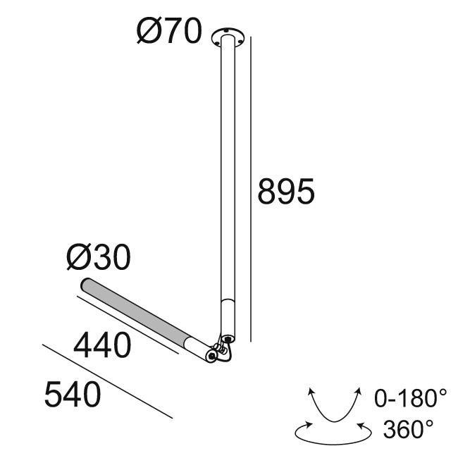 Afbeeldingen van XY180 S81 B IP20 LED - 3000K - CRI90