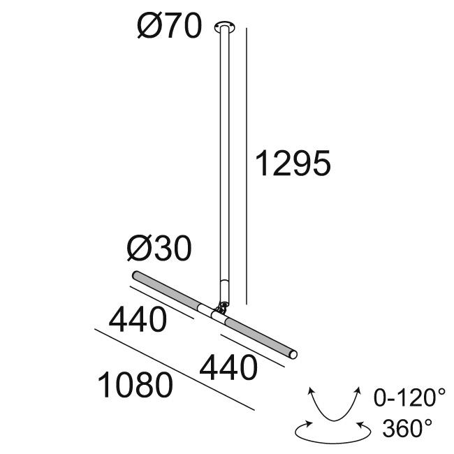 Afbeeldingen van XY180 S122 DIM5 B IP20 LED - 3000K - CRI90