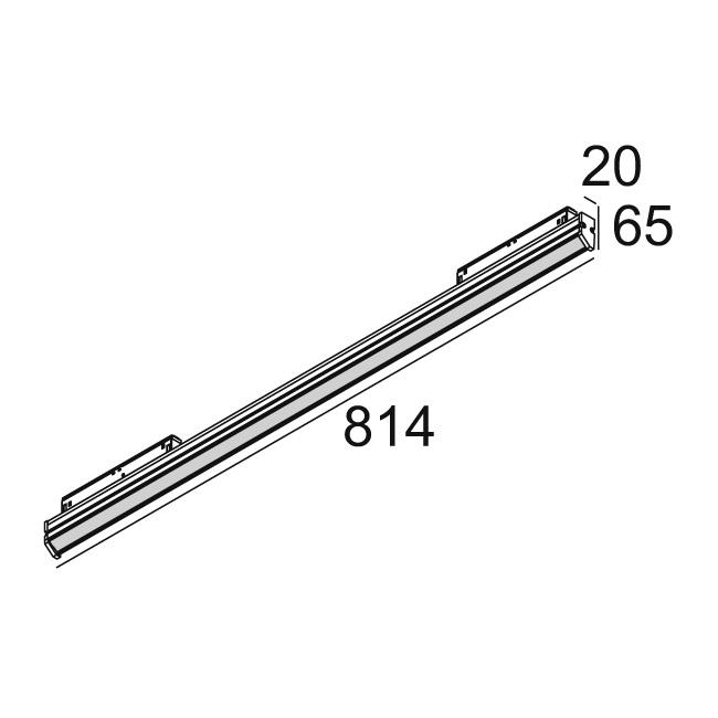 Afbeeldingen van M - DOT.COM WALLWASH 08 927 MDL B IP20 LED - 2700K - CRI90