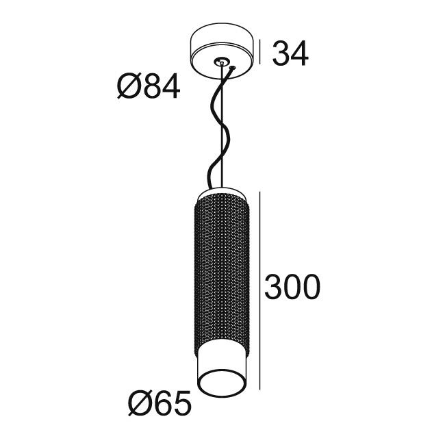 Afbeeldingen van PUNK 622 C 92733 DIM8 B IP20 LED - 2700K - CRI90 - 33°