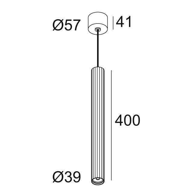 Afbeeldingen van HEDRA 391 C 92745 W IP20 LED - 2700K - CRI90 - 45°