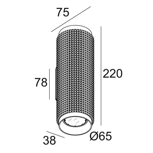 Afbeeldingen van ORBIT PUNK Hi GC IP20 GU10 LED