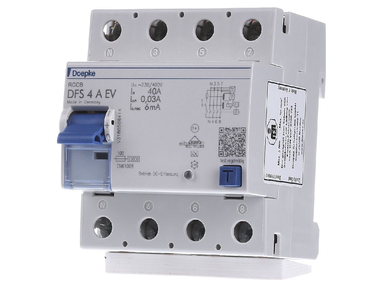 Afbeeldingen van DFS4 40A 0.030A 4P A EV