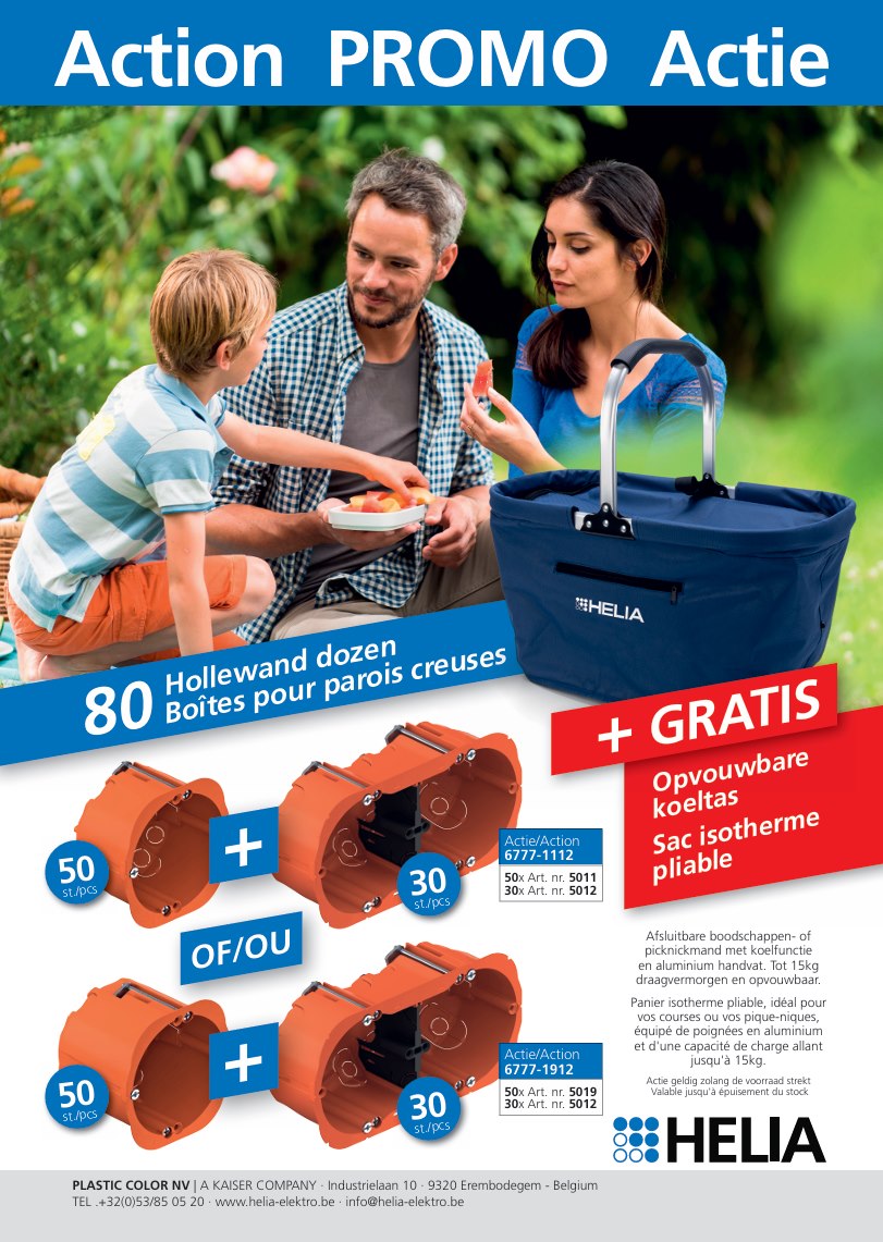 Afbeeldingen van Actie  O®-range hollewanddozen: Pakket 1