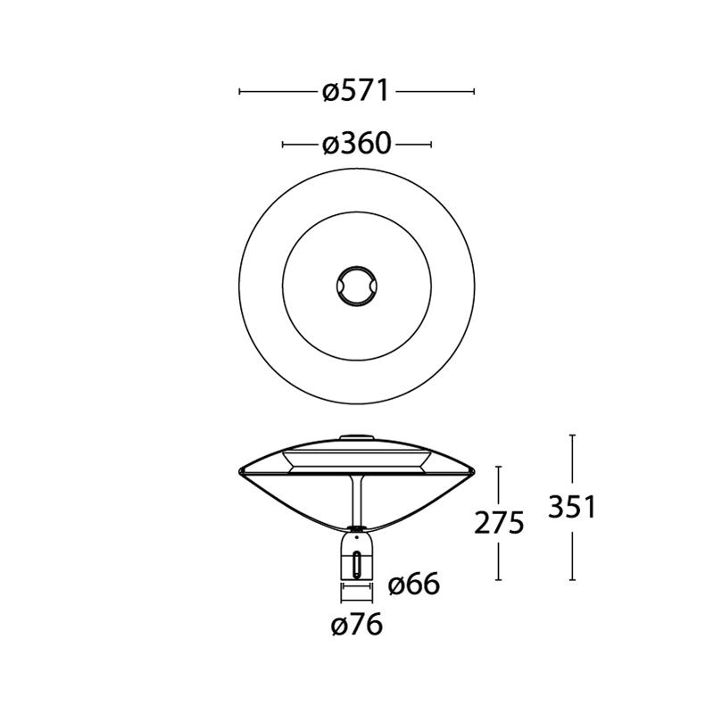 Afbeeldingen van Icon, 24 leds, helder, 1.600lm, optiek F1T2, 3.000K