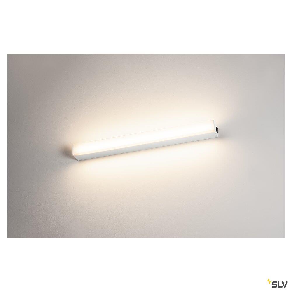 Afbeeldingen van SIGHT LED, wand- en plafondarmatuur, met schakelaar, 600 mm, wit