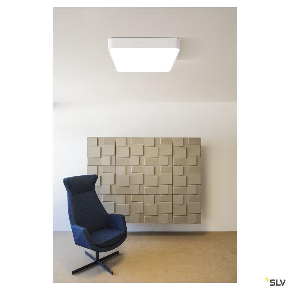 Afbeeldingen van MEDO 60 SQUARE DALI, indoor LED plafondarmatuur, wit, 3000K