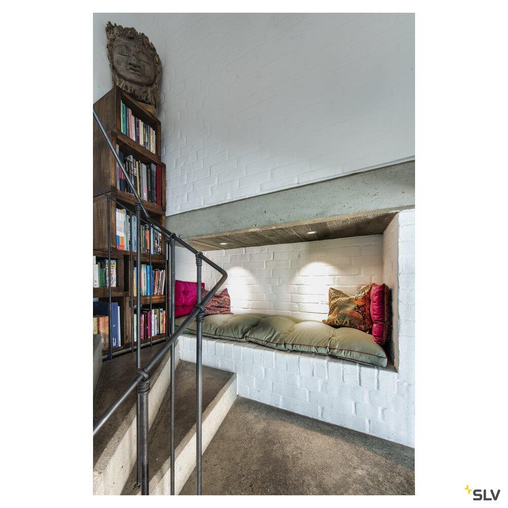 Afbeeldingen van NUMINOS® DL S, indoor led plafondinbouwarmatuur wit/wit 3000K 40° incl. bladvere