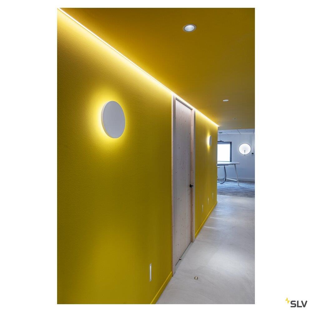 Afbeeldingen van NUMINOS® DL M, indoor led plafondinbouwarmatuur wit/wit 4000K 55° incl. bladvere