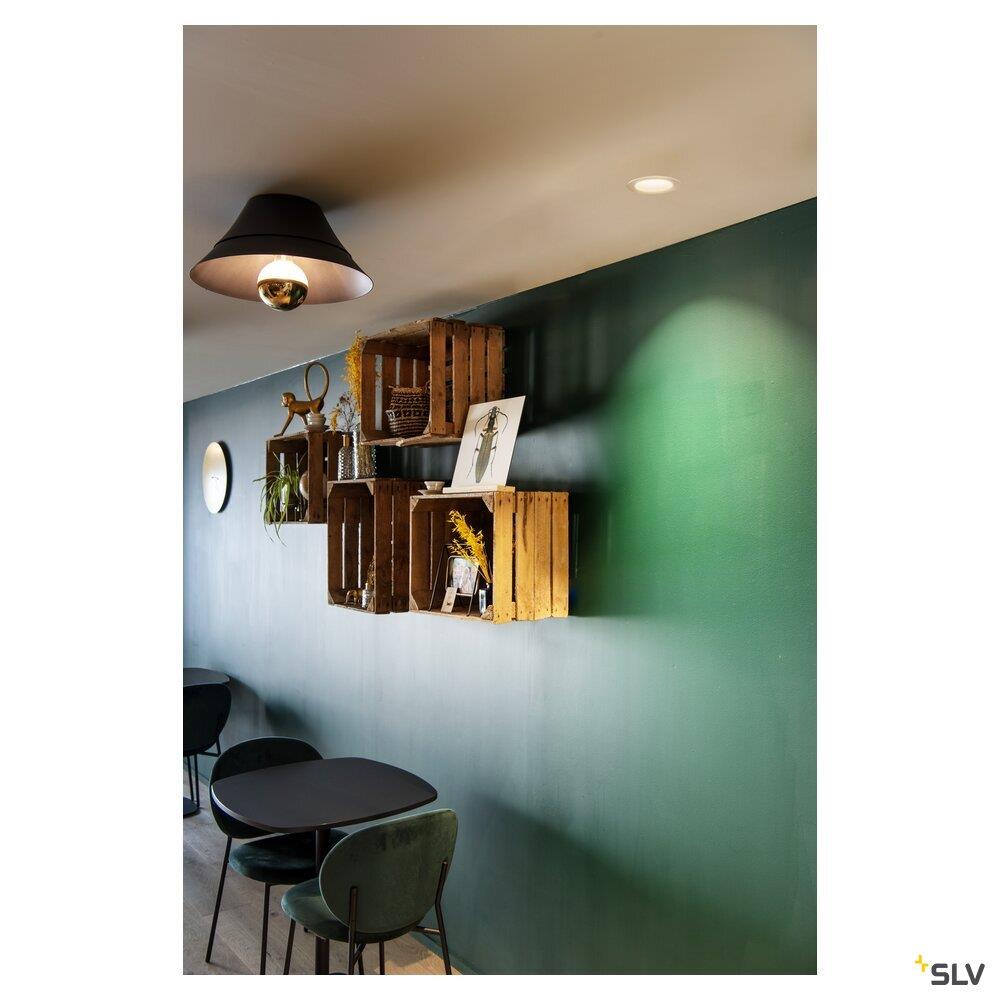 Afbeeldingen van NUMINOS® DL L, indoor led plafondinbouwarmatuur wit/wit 3000K 55°