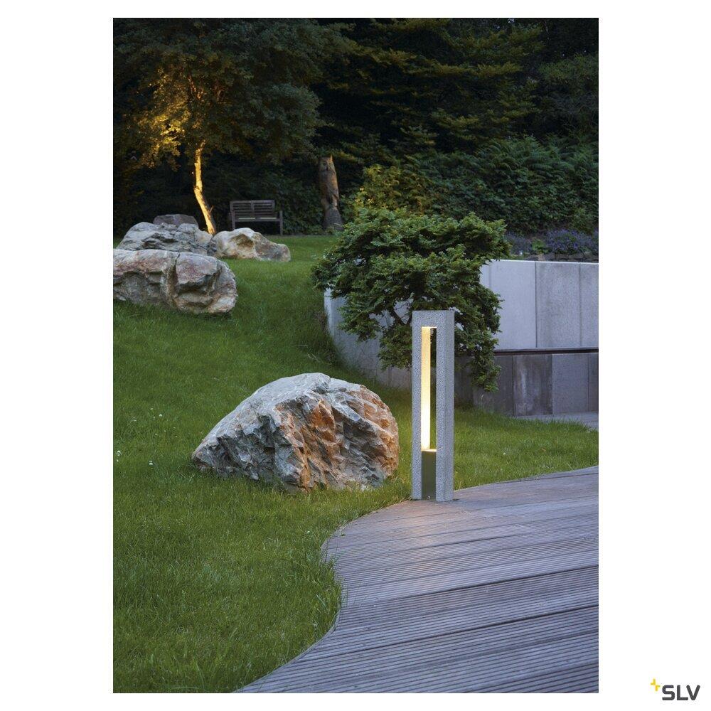 Afbeeldingen van ARROCK ARC, outdoor staanlamp, QPAR51, IP44, salt & pepper, graniet, max. 35W