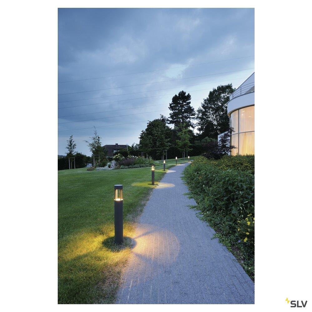 Afbeeldingen van SLOTS 65, outdoor staanlamp, LED, 3000K, rond, antraciet, ø/H 9/66,5 cm, 4,5W