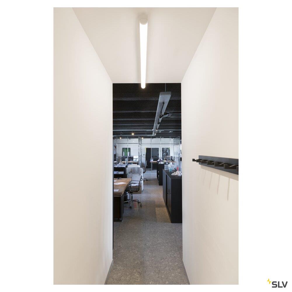 Afbeeldingen van BENA, plafondarmatuur, LED, 3000K, wit, L/B/H 150/6,5/7,4 cm