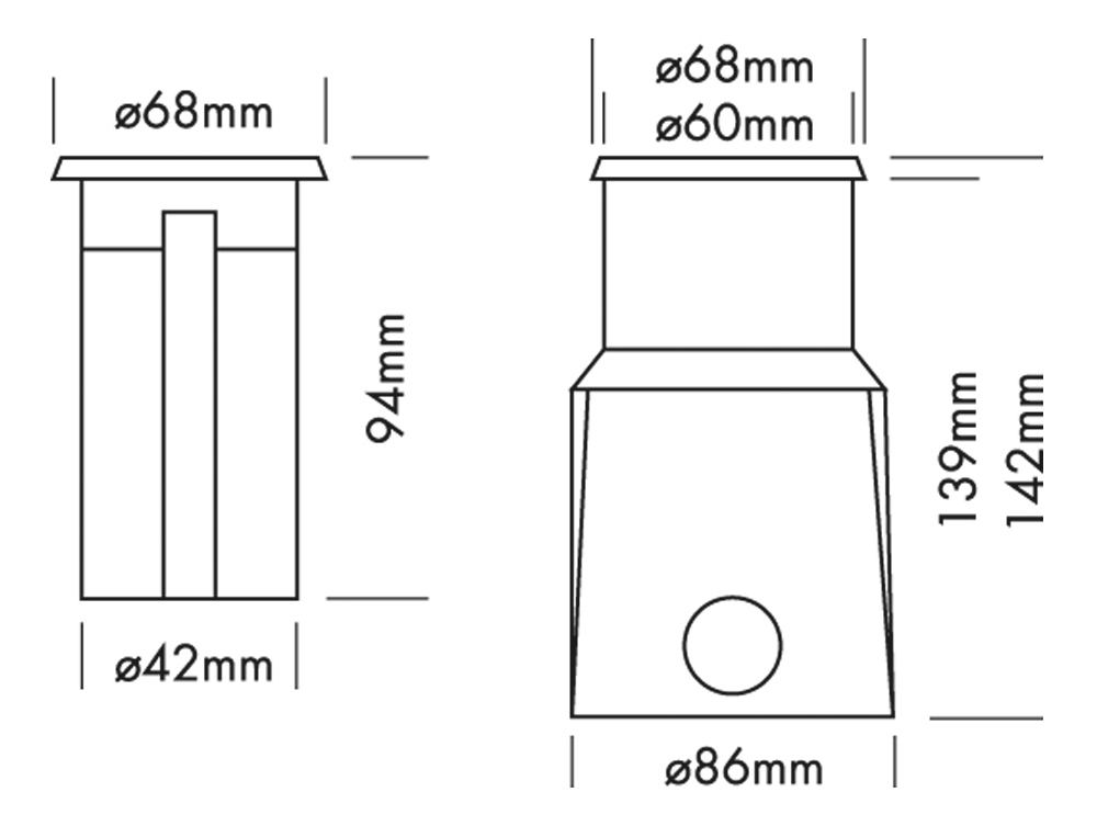 Afbeeldingen van IP68 Light 1x3 W RGB