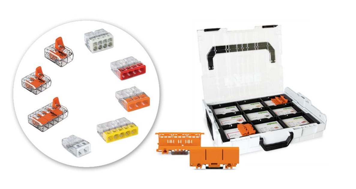 Afbeeldingen van Lenteactie 2025 - L-boxx met assortiment snelklemmen series 221 en 2273 + accessoires
