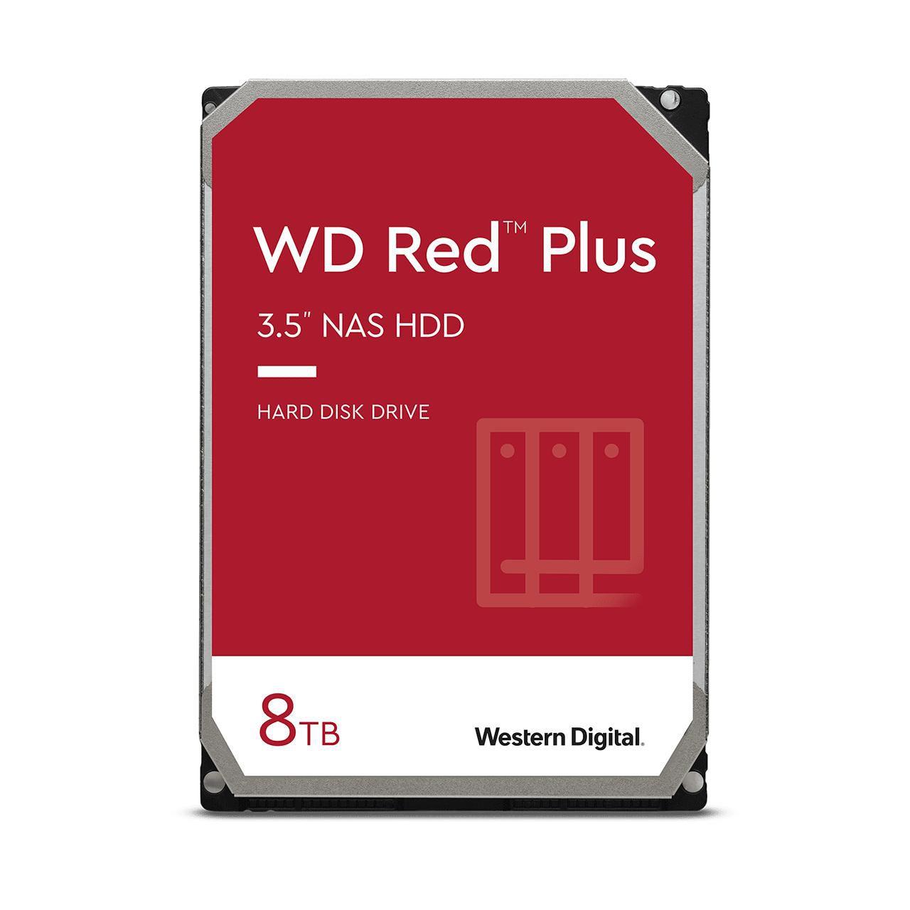 Afbeeldingen van Red Plus 8TB SATA 6Gb/s - WD80EFZZ